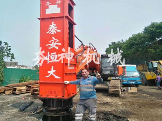 hc系列高速液压夯实机案例