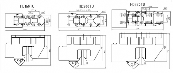 hd系列振动桩锤夹具