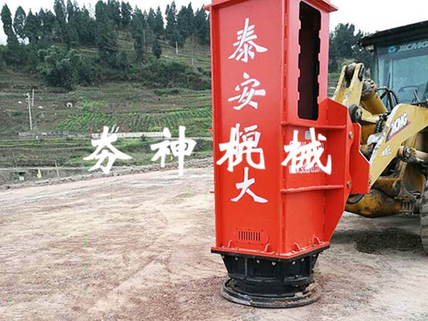 hc系列高速液压夯实机案例5
